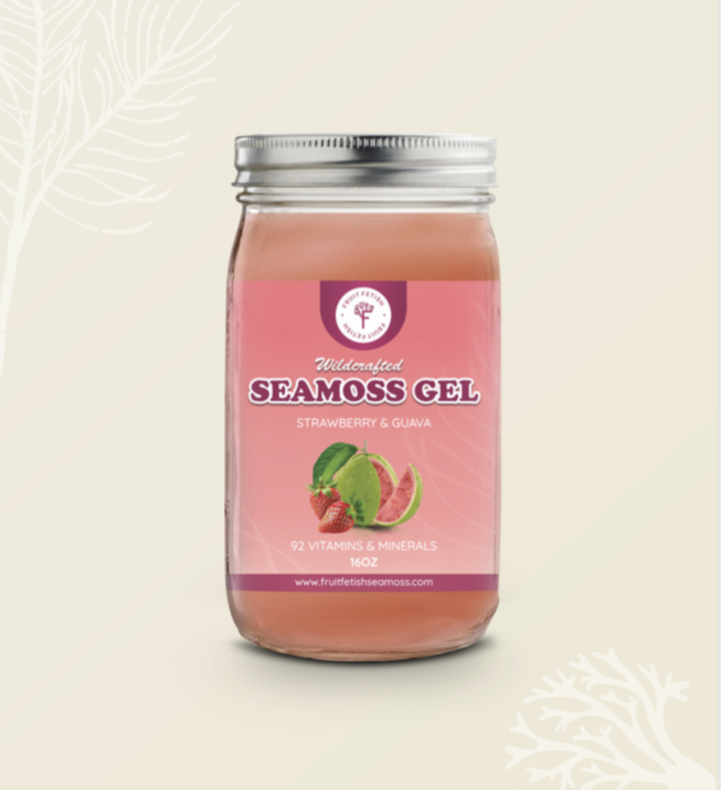 Strawberry Guava Seamoss Gel
