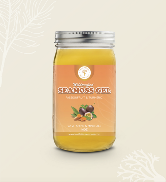 Turmeric & Passionfruit Seamoss Gel