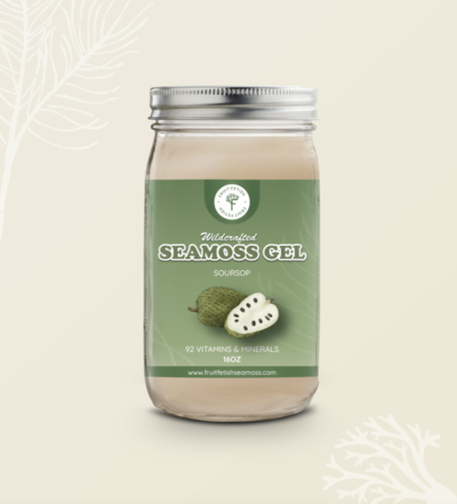 Soursop Seamoss Gel