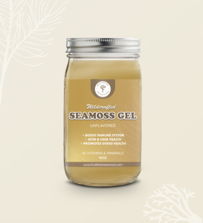Unflavored Gold Seamoss Gel