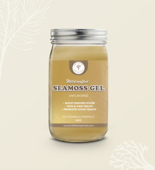 Unflavored Gold Seamoss Gel
